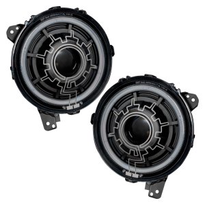 Jeep Wrangler LED Headlights - ORACLE Lighting - Oculus Bi-LED Heated Lens Projector - `18-`22